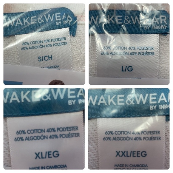 New Wake & Wear Women's 2 Pc Tie Dye Lounge Set - Picture 6 of 15